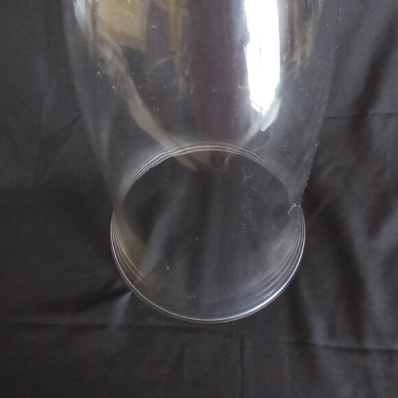 NEW 13” GLASS BELL SHAPED CLOCHE DISPLAY DOME COVER - Picture 5 of 6